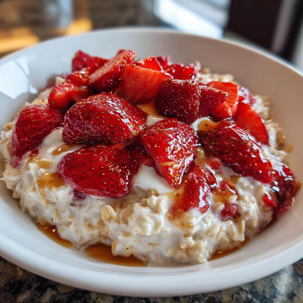 Strawberry Overnight Oats: Your New Breakfast Delight!