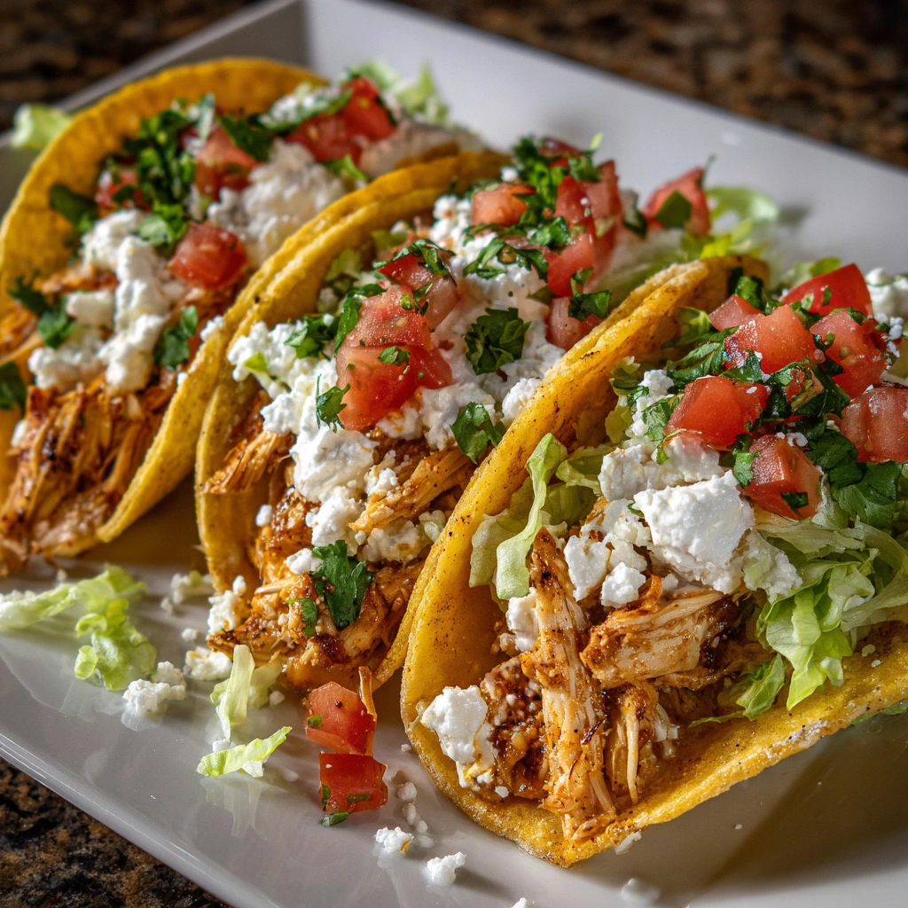 Creamy Cottage Cheese Chicken Smash Tacos with Crispy Edges Delight Your Taste Buds!