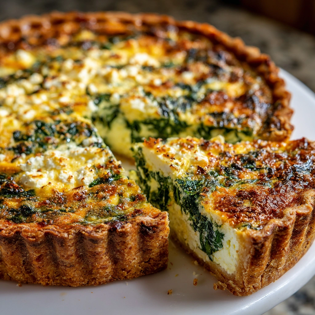 Spinach and Feta Quiche: A Delicious Surprise Awaits!
