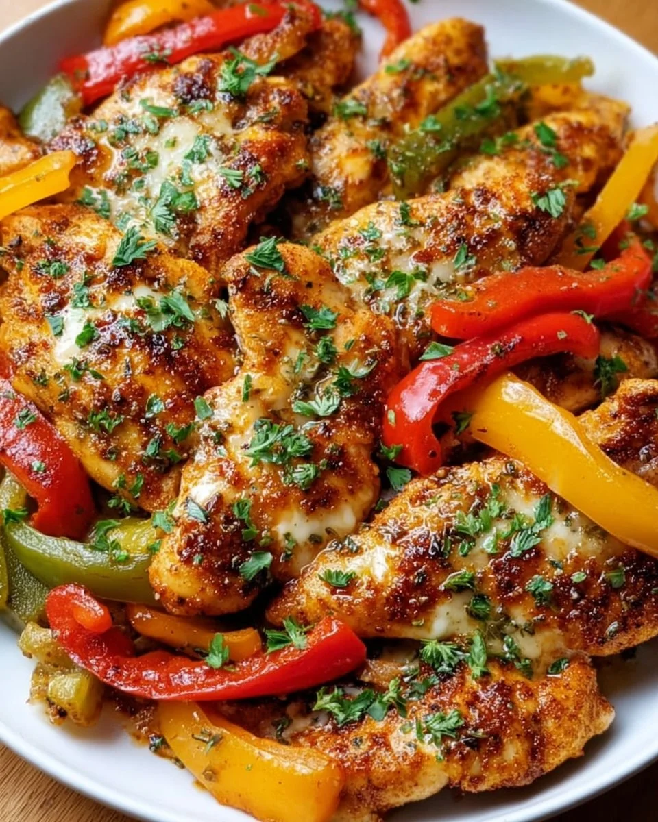 Cajun Chicken with Bell Peppers