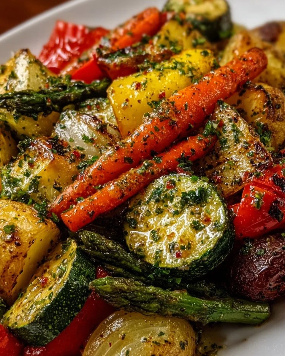 Cowboy Butter Roasted Vegetables