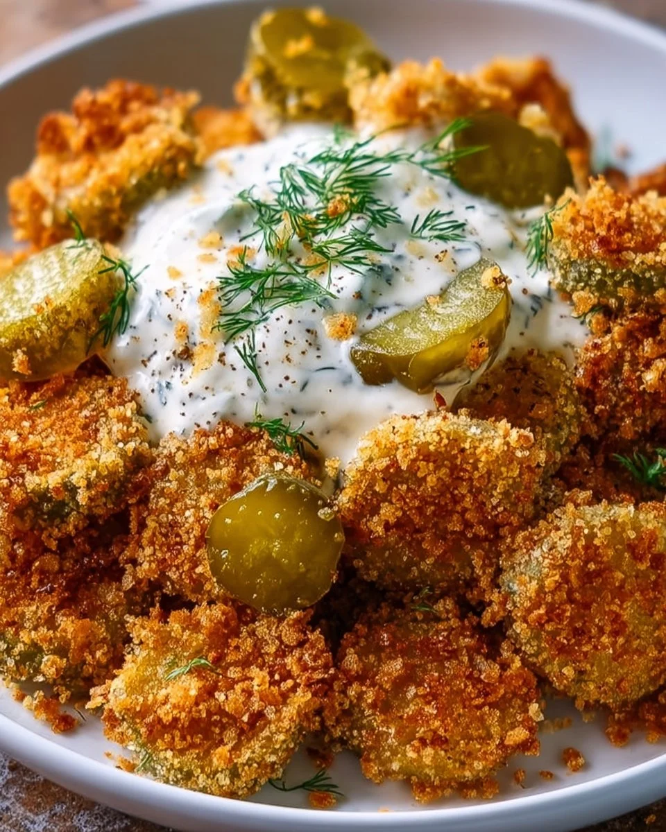 Fried Pickle Ranch Dip