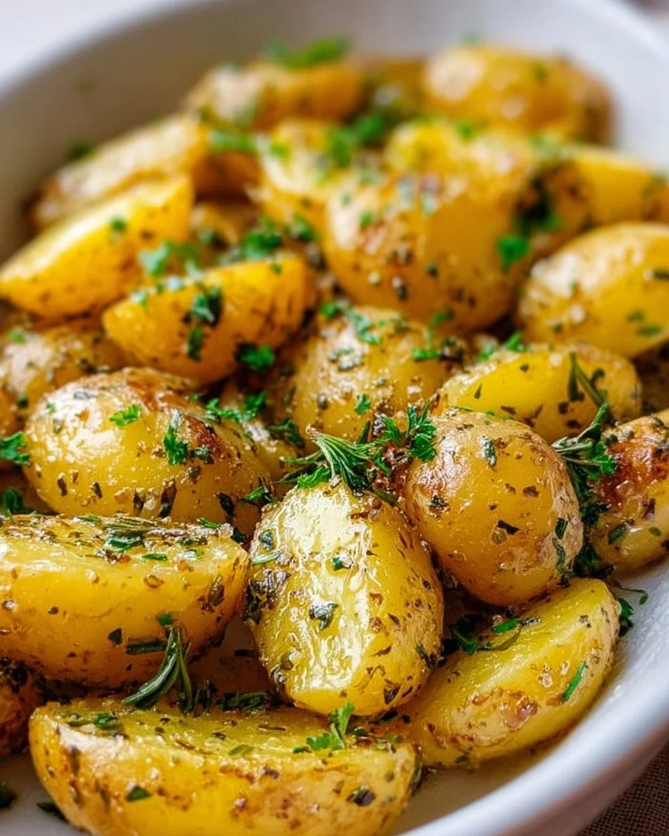 Greek Lemon Potatoes