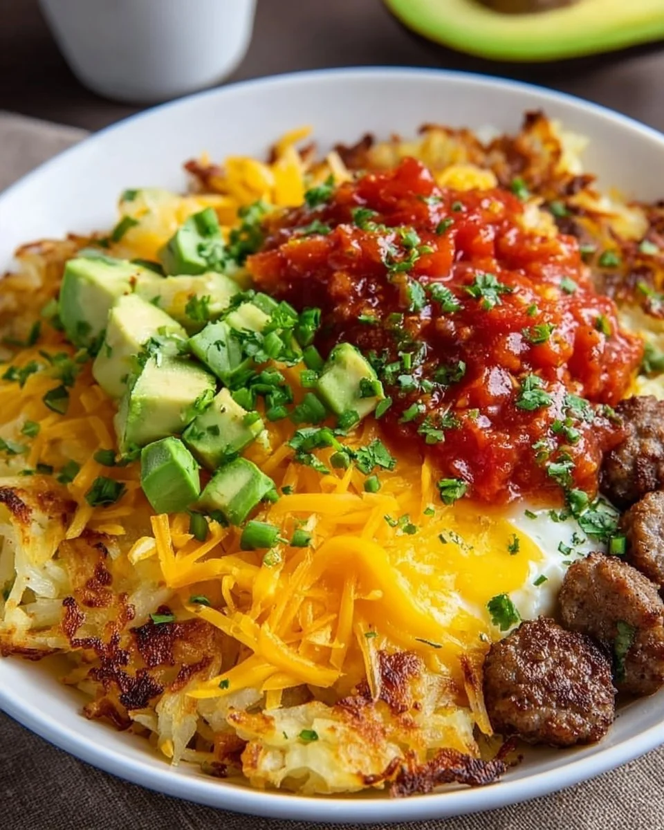 Hash Brown Breakfast Bowls