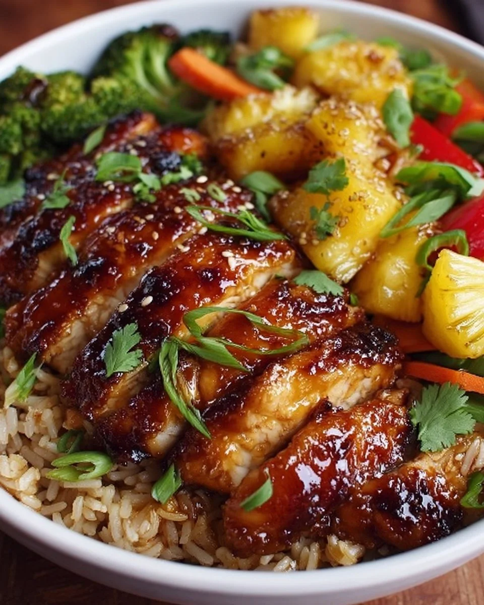 Hawaiian Chicken Bowl