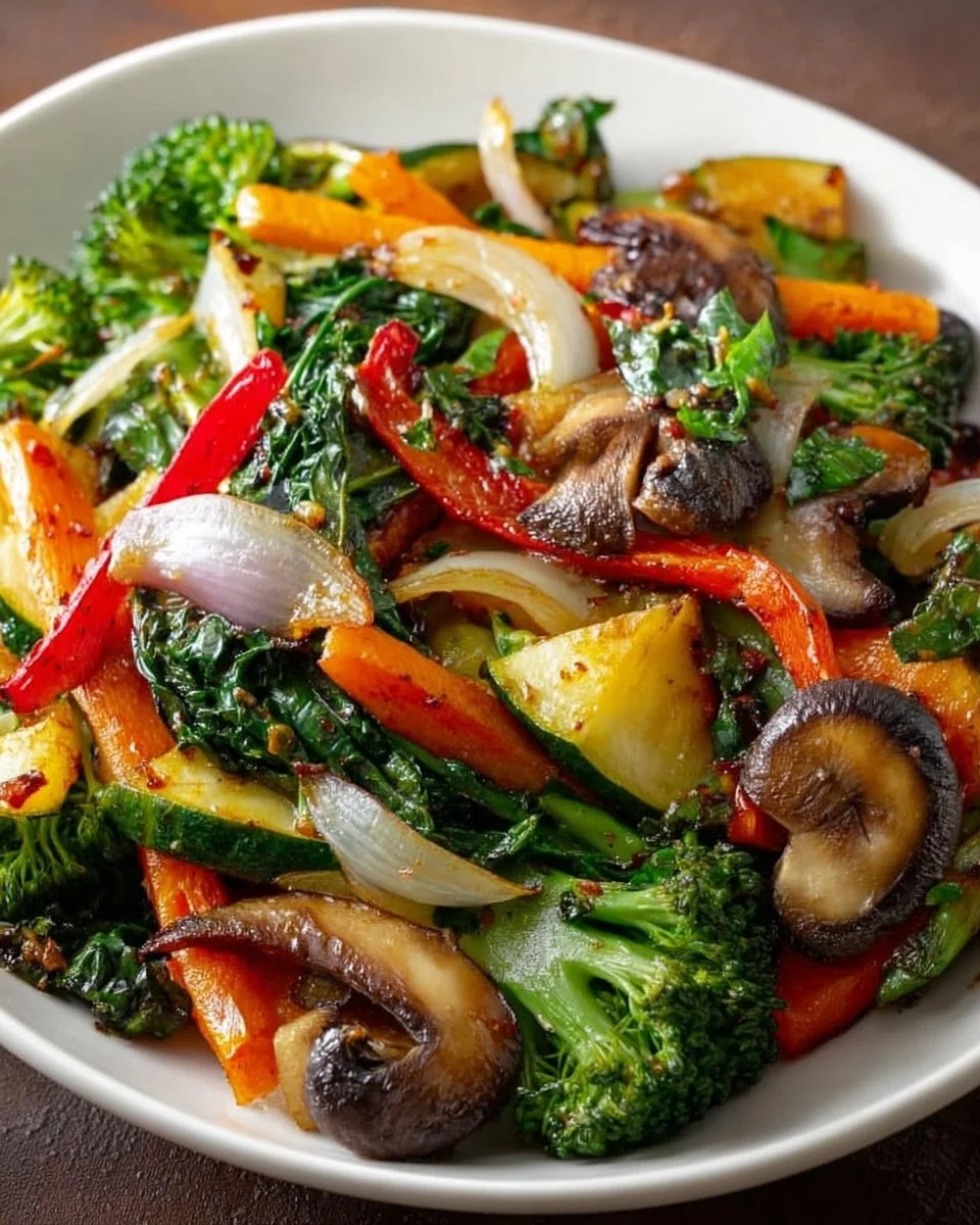 Healthy Sautéed Vegetables – Quick, Flavorful &amp; Nutritious Side