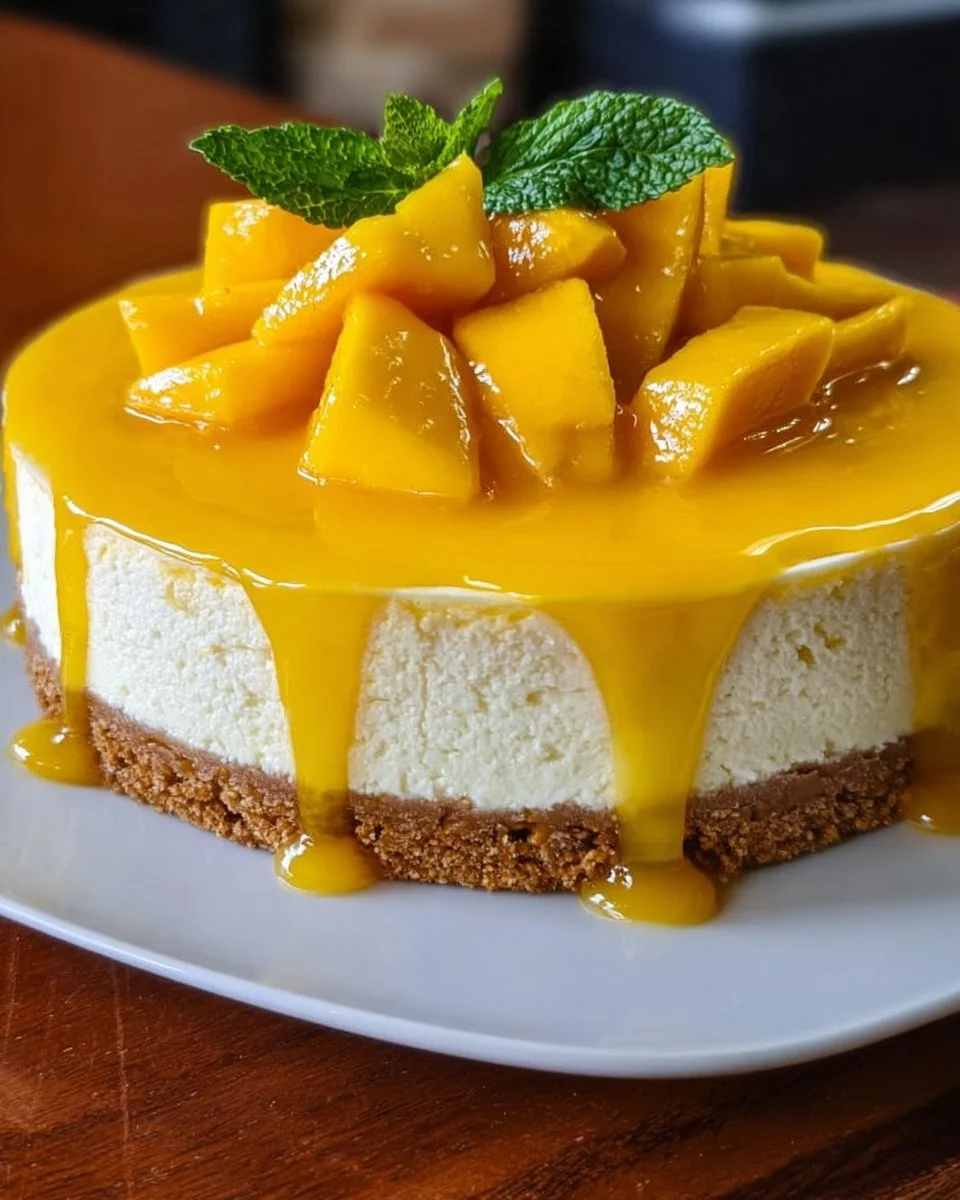 Mango Cheesecake