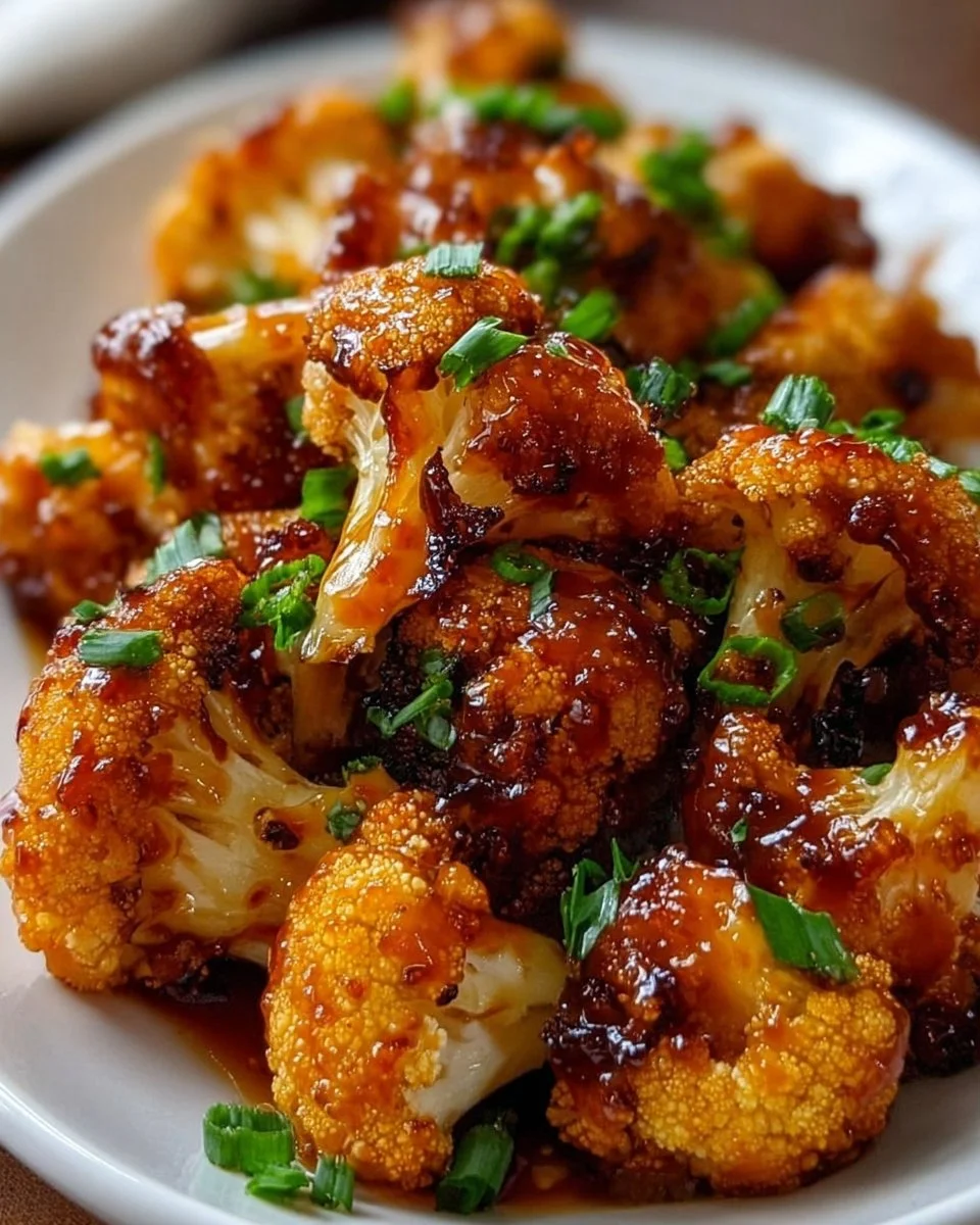 Maple Sriracha Cauliflower Bliss