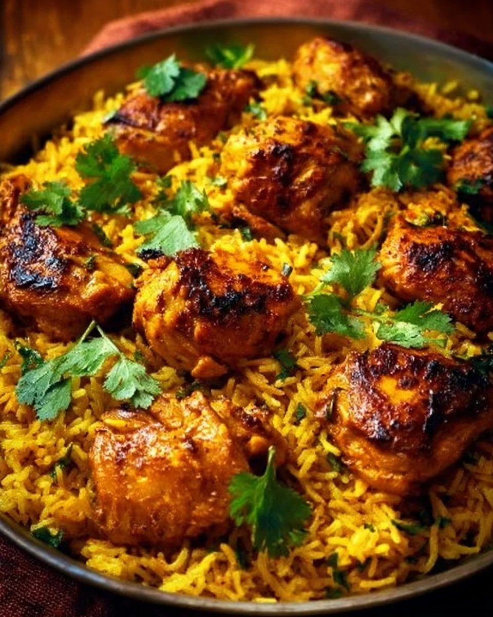Moroccan Chicken &amp; Rice
