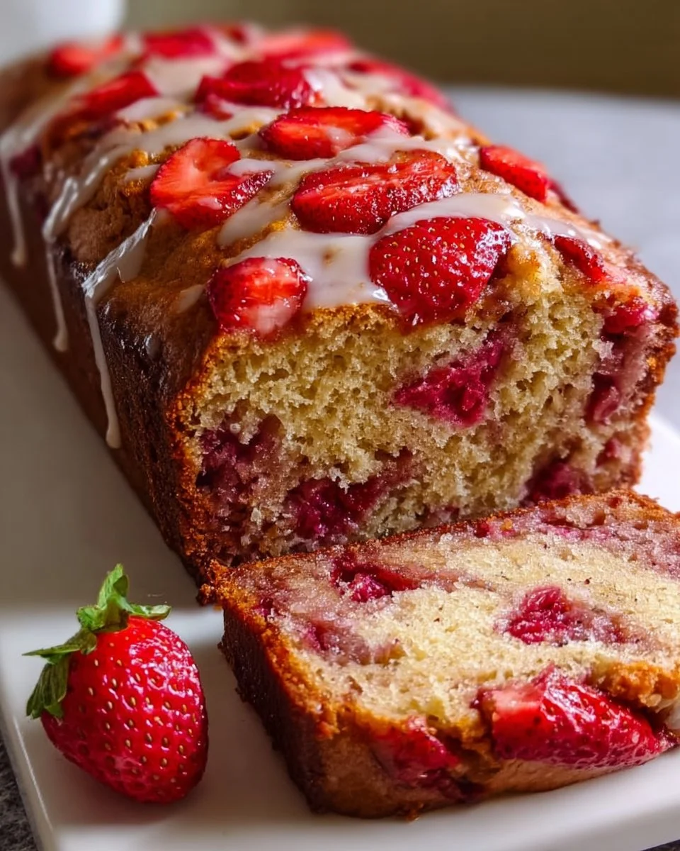 Strawberry Banana Bread