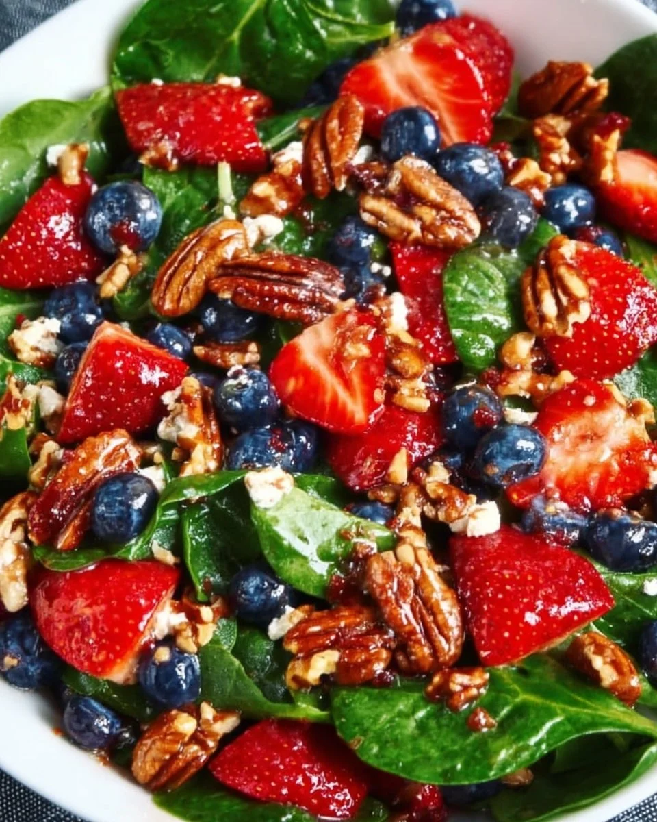 Strawberry Spinach Salad Recipe