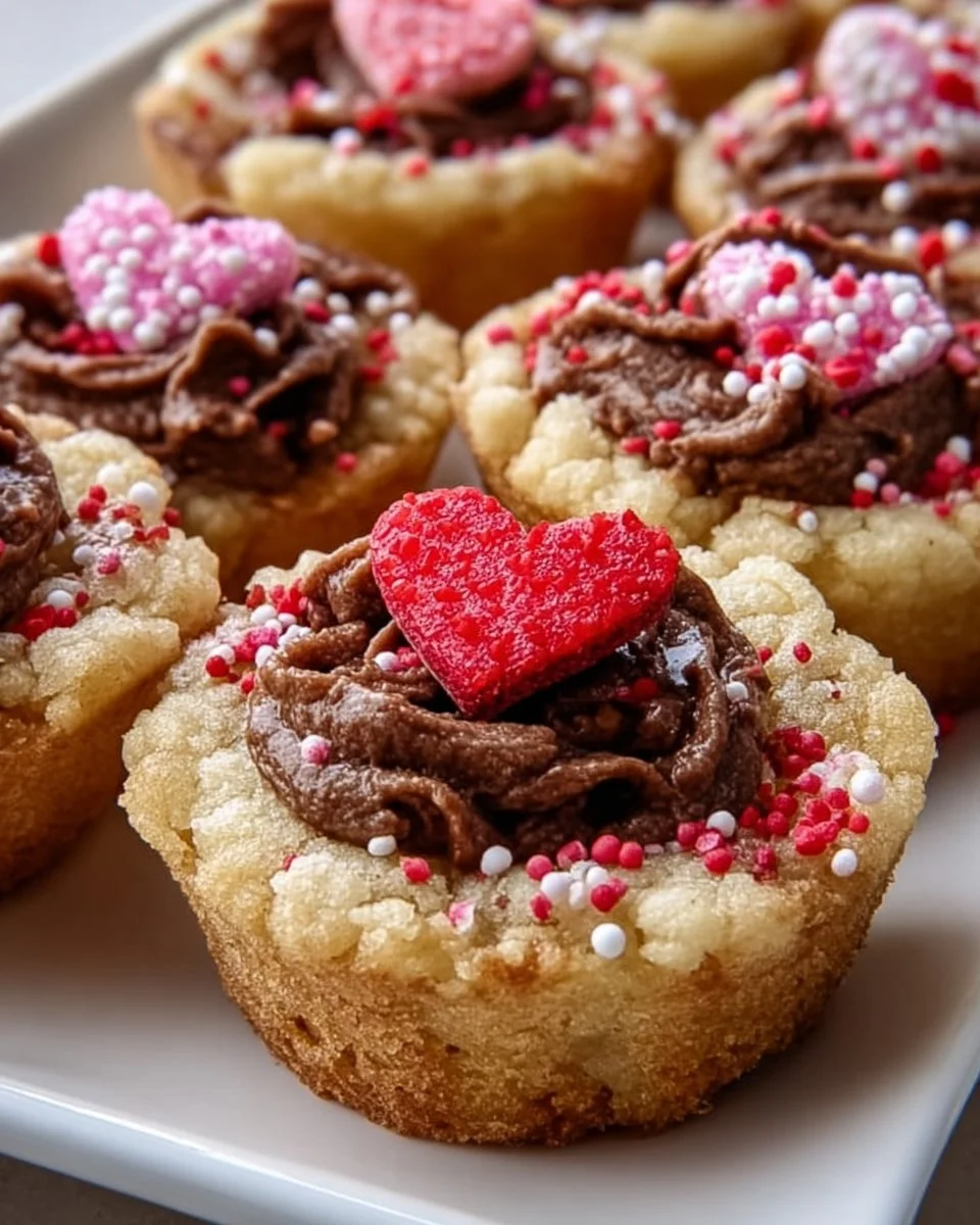 Valentine’s Day Cookie Cups