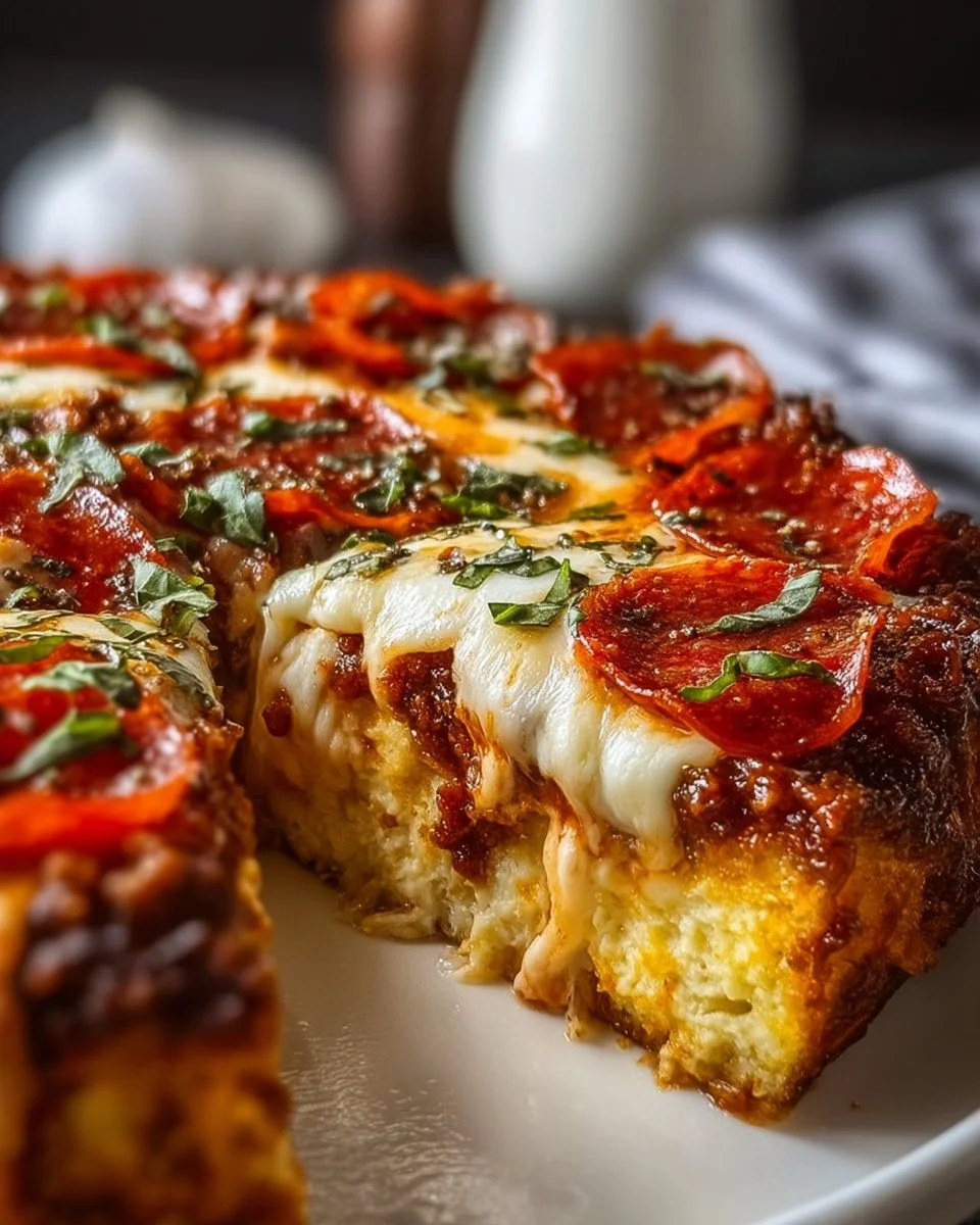 53g Protein Crustless Pizza Pie