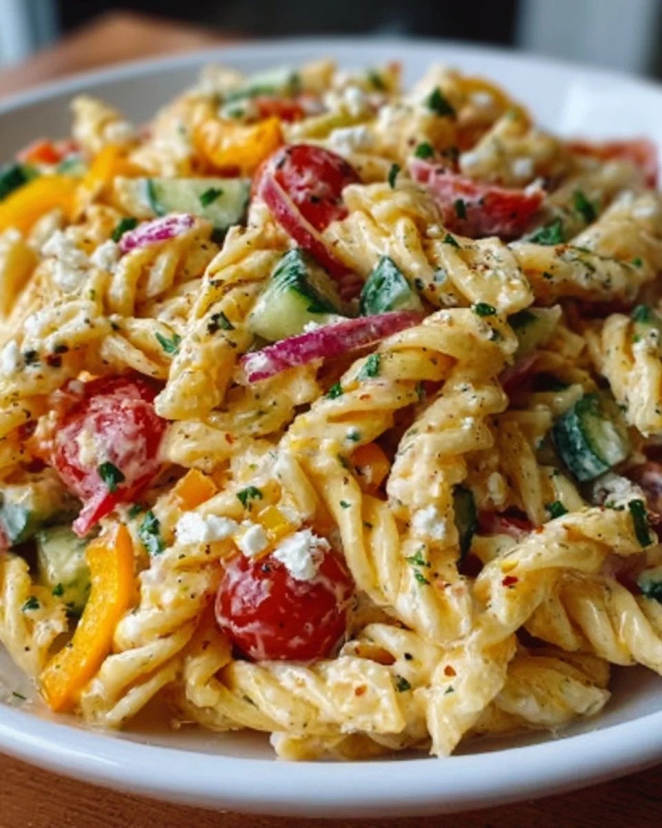 Addictive Crack Pasta Salad That Everyone Will Love Today!