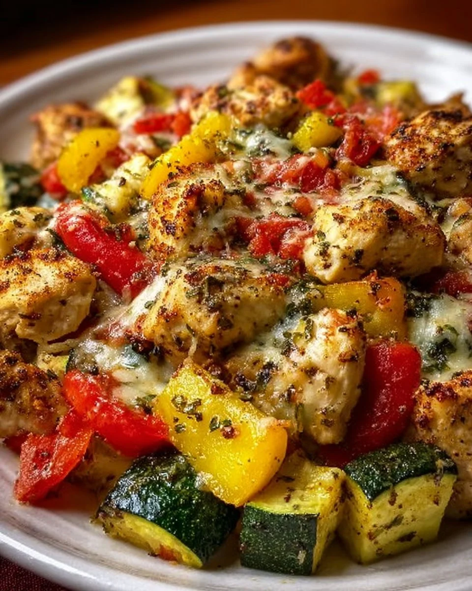 Chicken Zucchini Bake