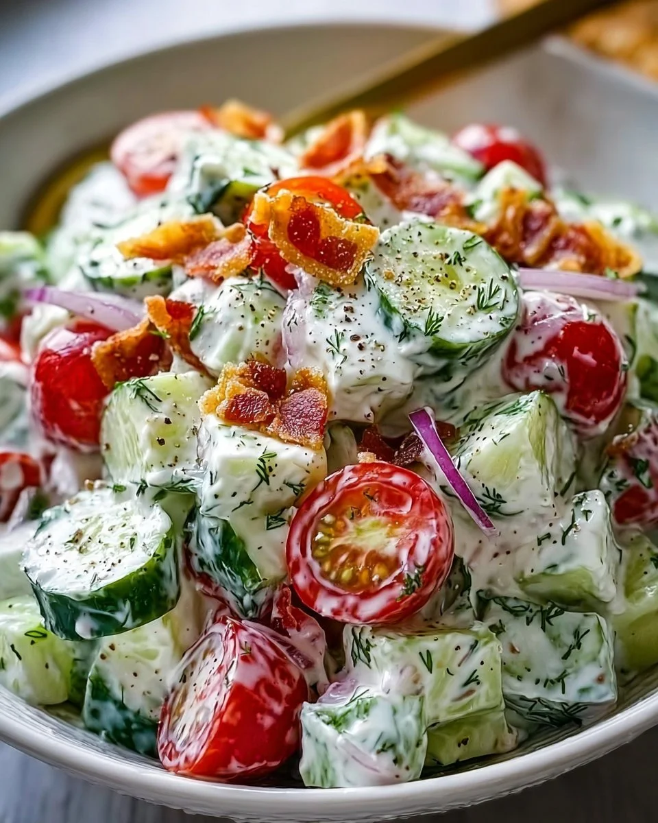 Cucumber Ranch Crack Salad