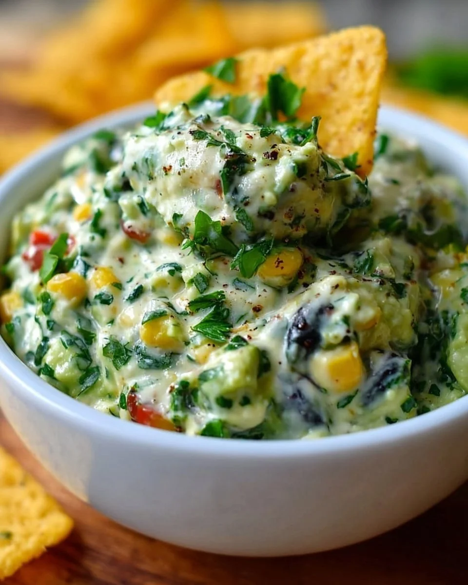 Skinny poolside dip perfect for summer snacks by the pool