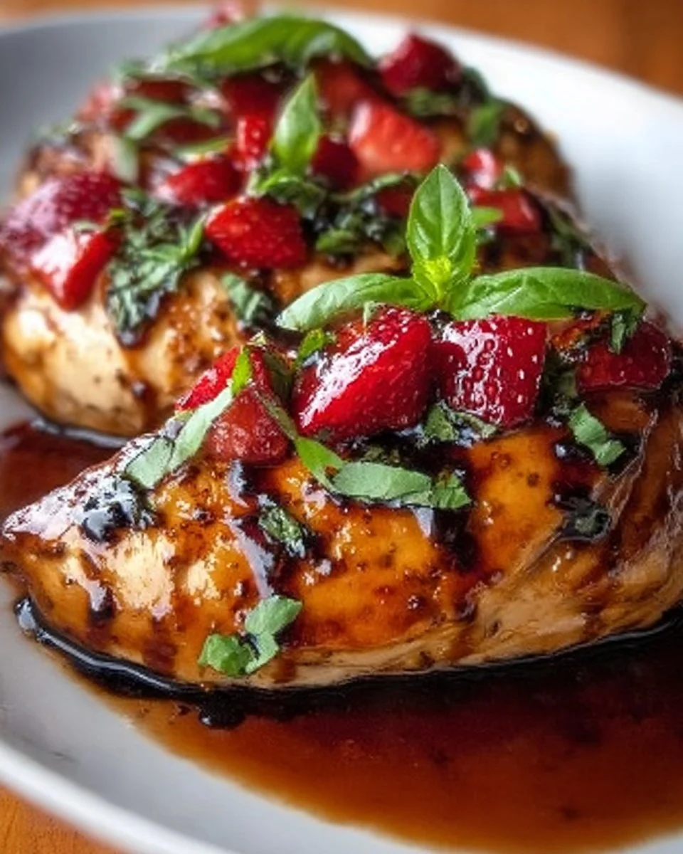 Strawberry Basil Chicken