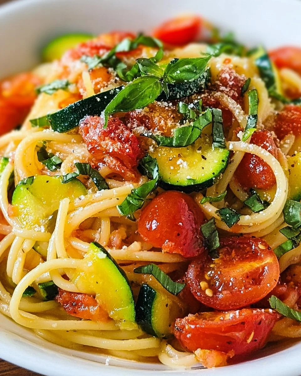 Tomato Zucchini Pasta