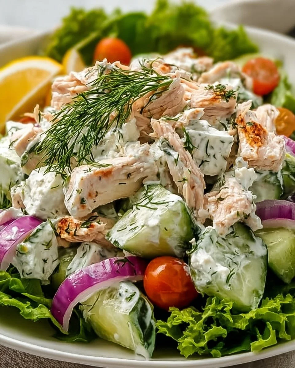 Tzatziki Chicken Salad
