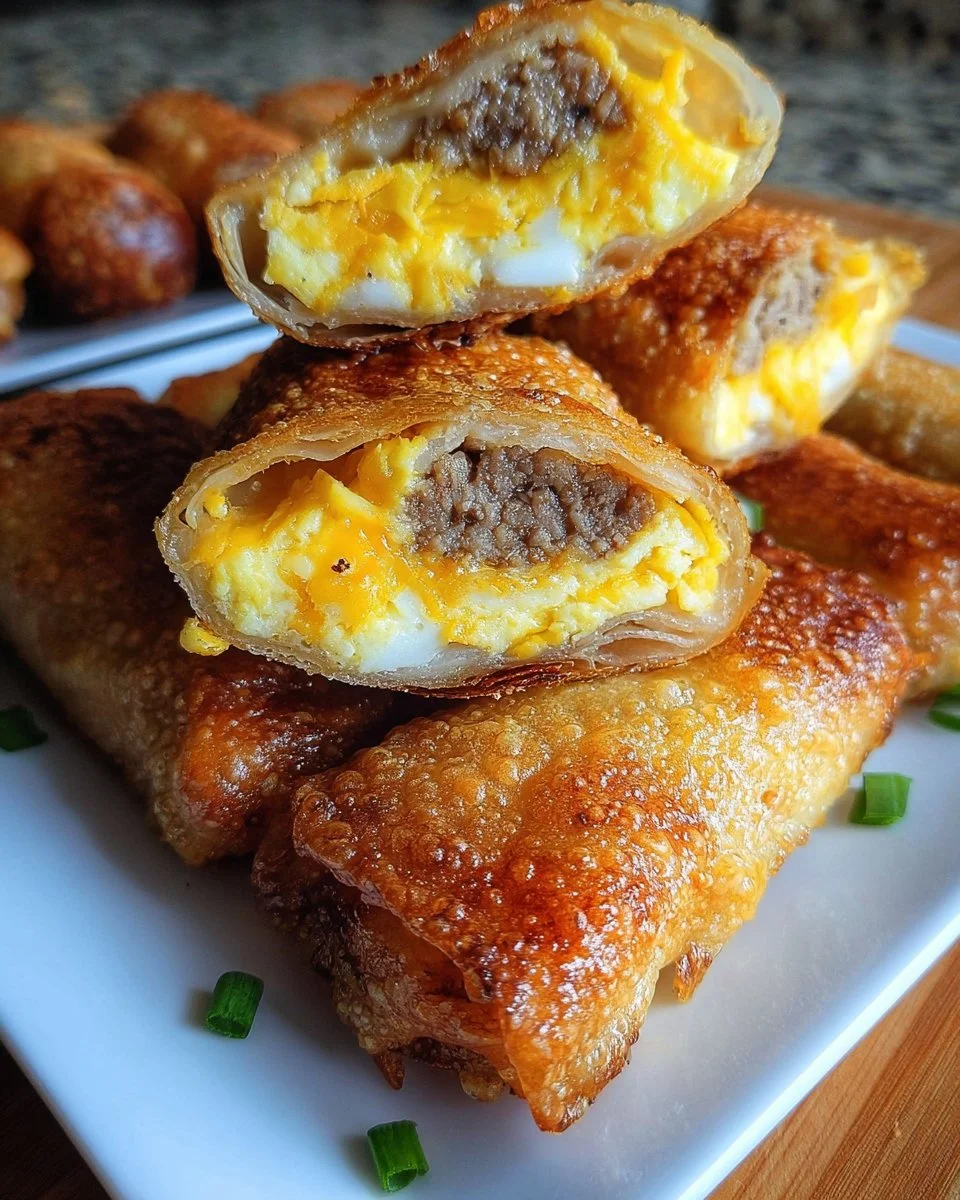 Breakfast Egg Rolls