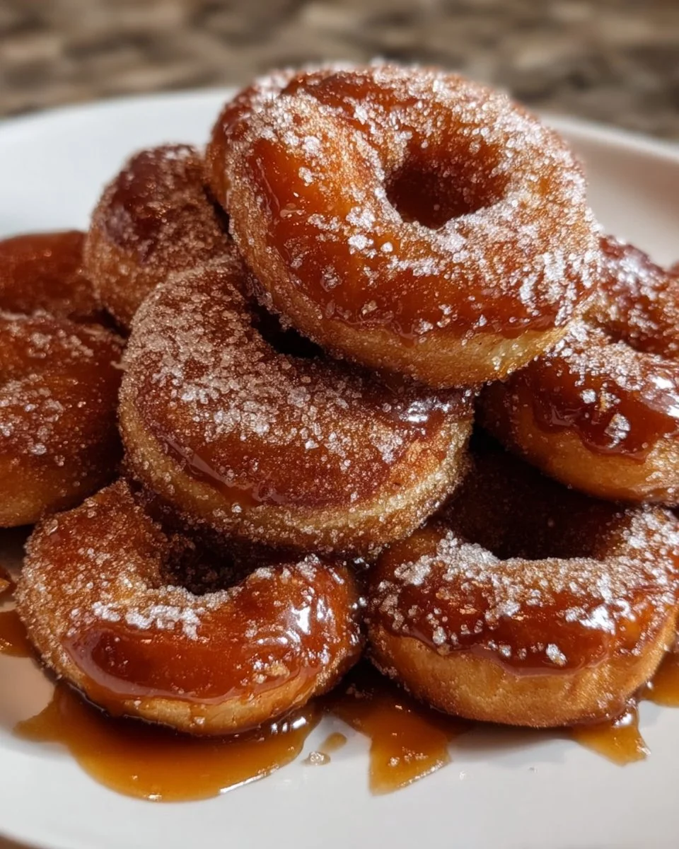 Caramel Apple Cider Donuts