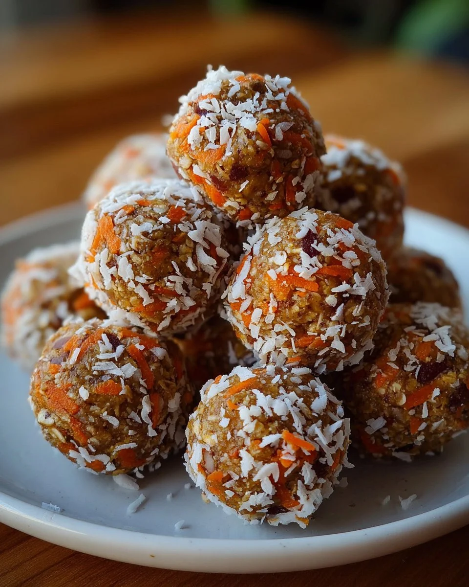 Carrot Cake Bliss Balls