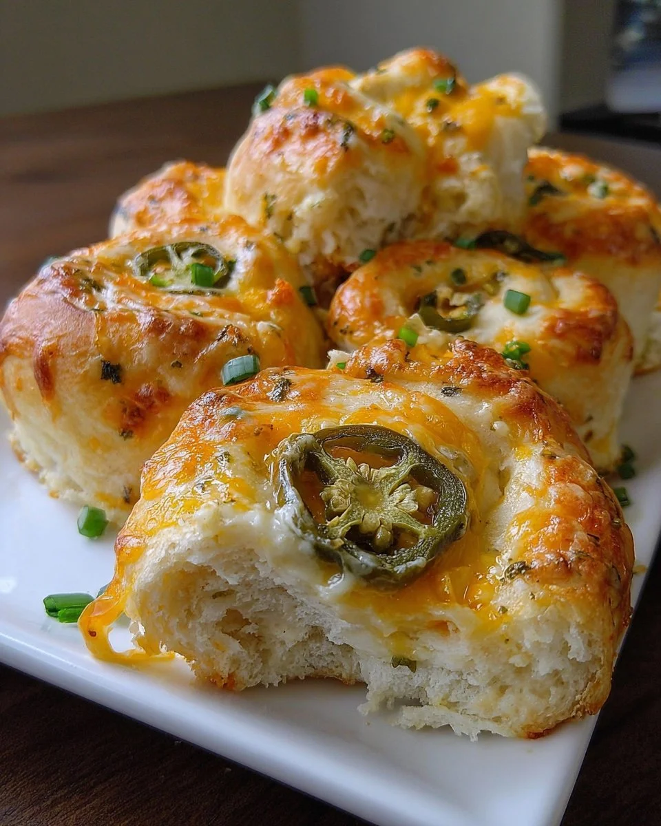 Cheesy Jalapeño Rolls