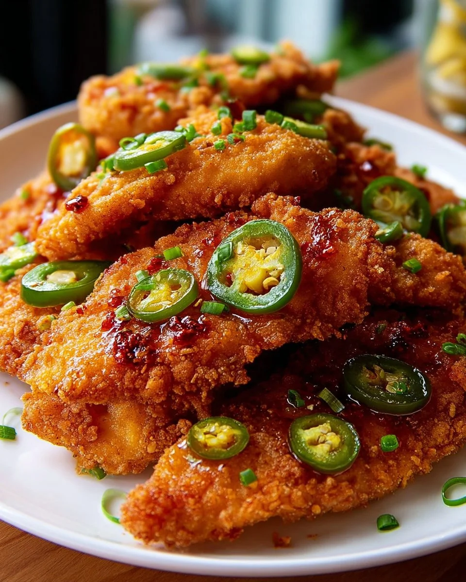 Crispy Spicy Jalapeño Chicken