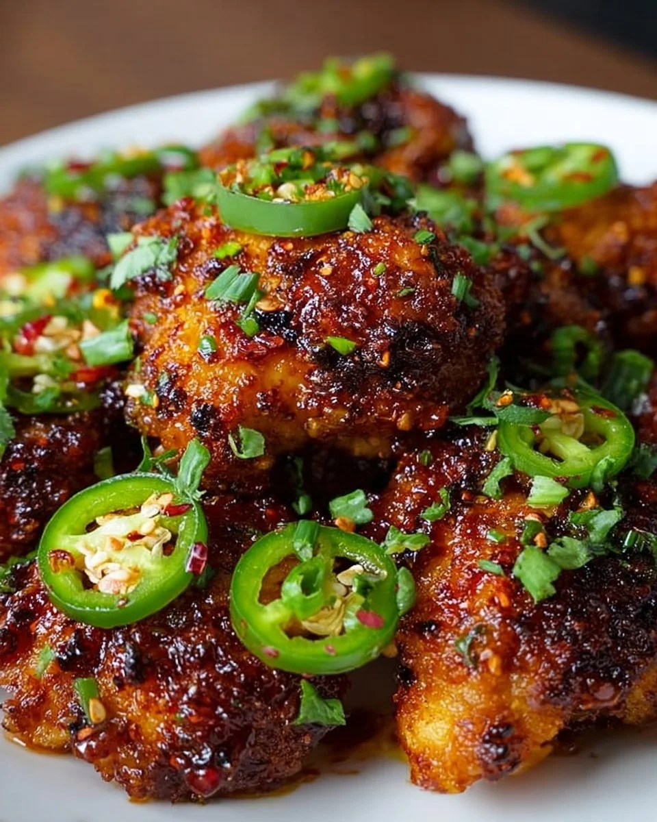 Crispy Spicy Jalapeño Chicken
