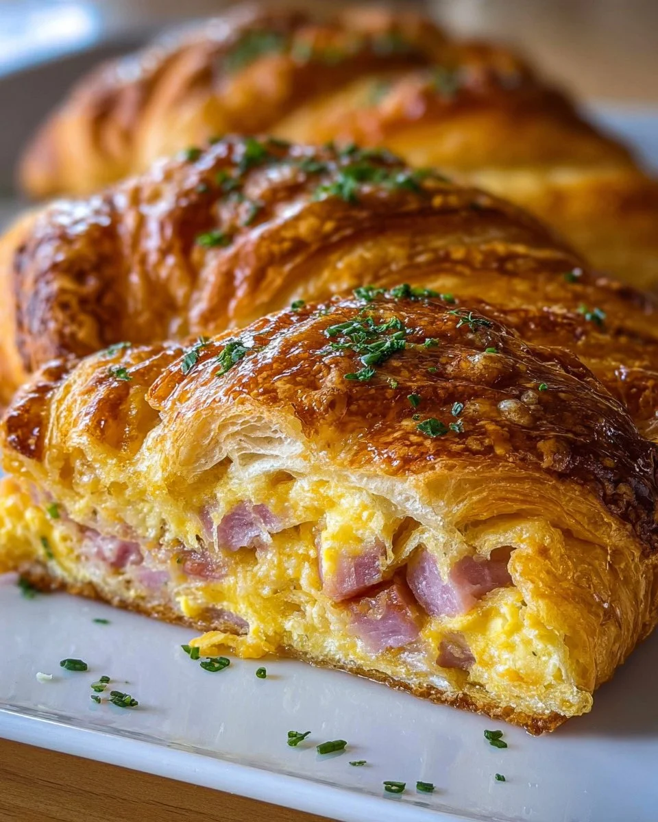 Croissant Bake Breakfast Casserole