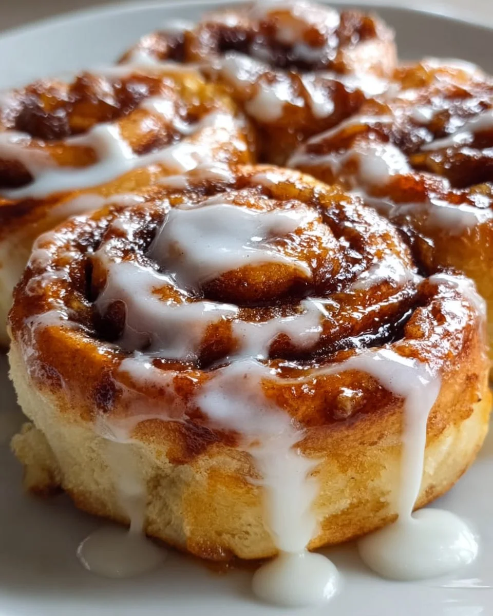 Fat-Free Greek Yogurt Cinnamon Rolls