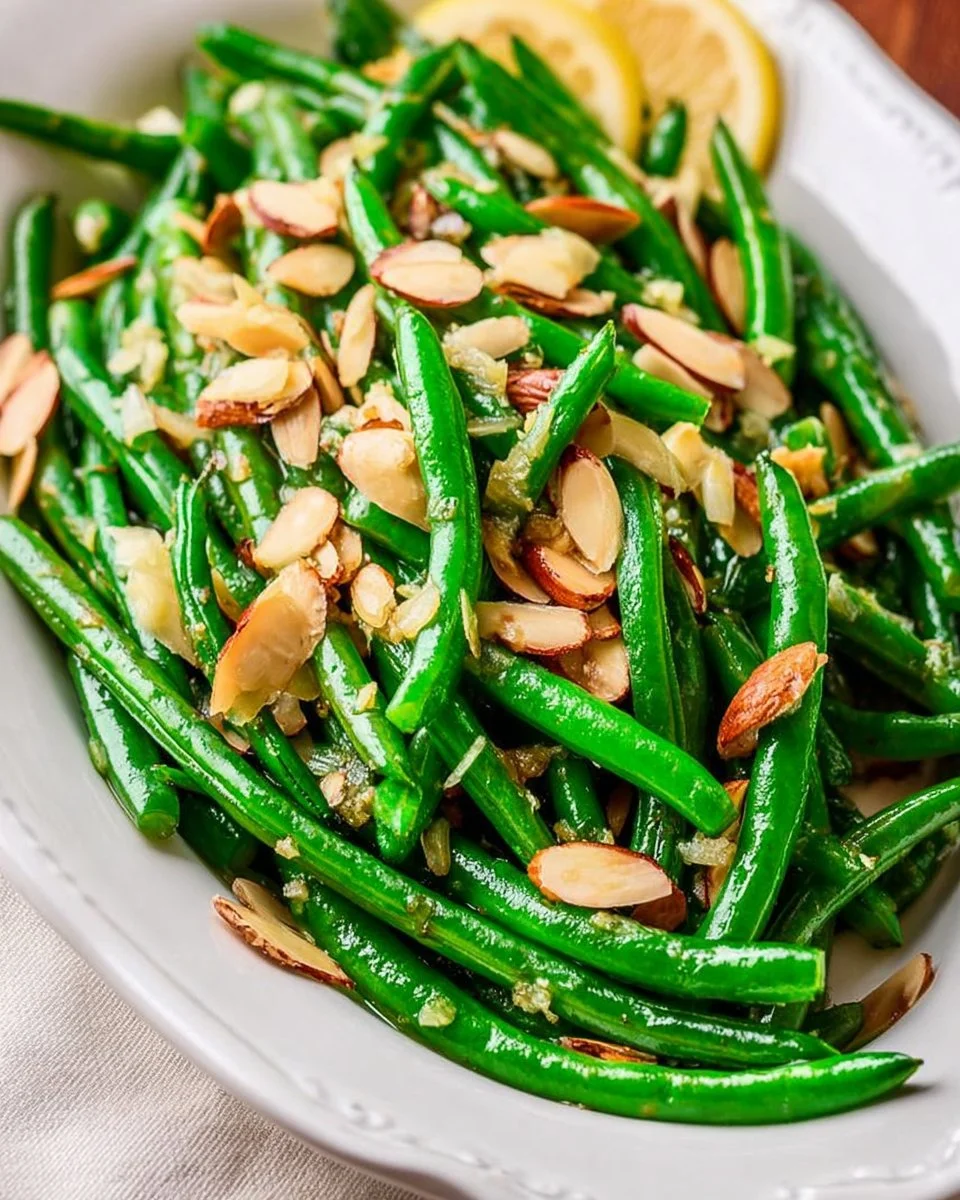 Green Bean Almondine