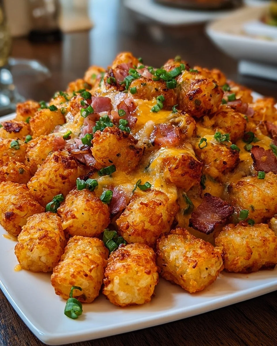 Ham Tater Tot Bake