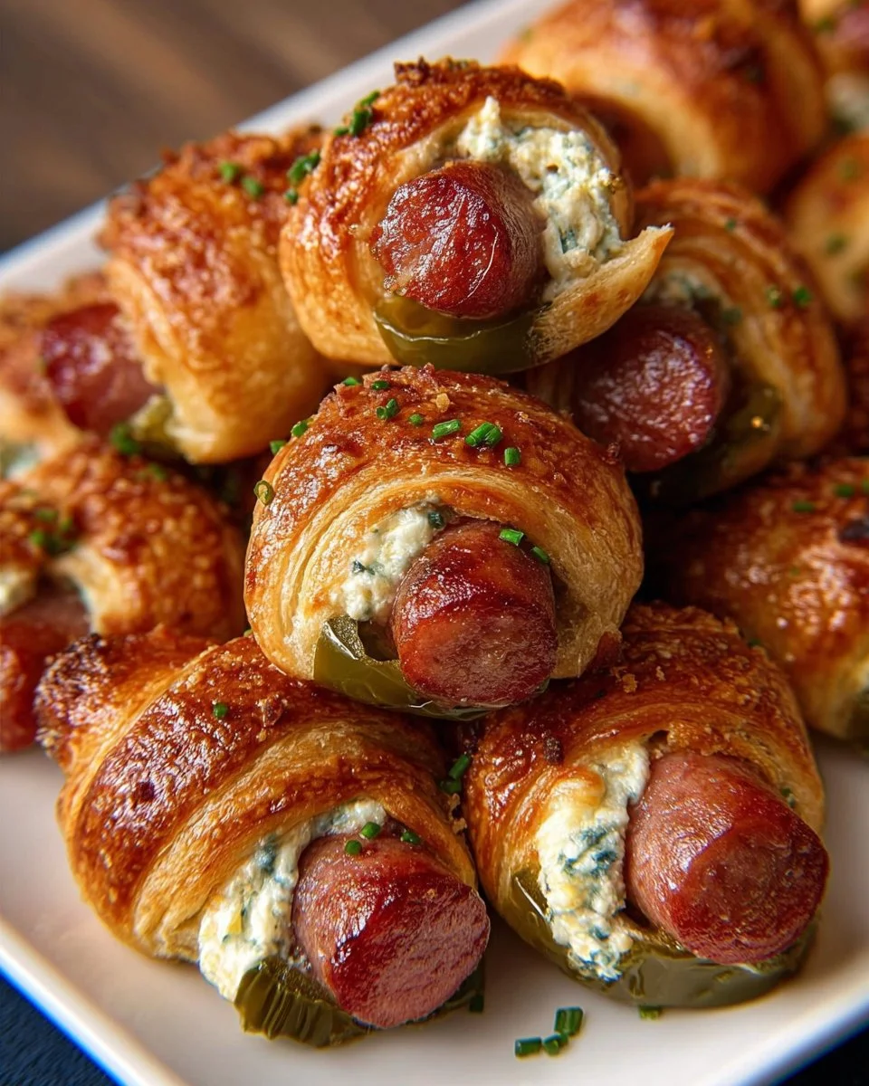 Jalapeño Popper Pigs in a Blanket