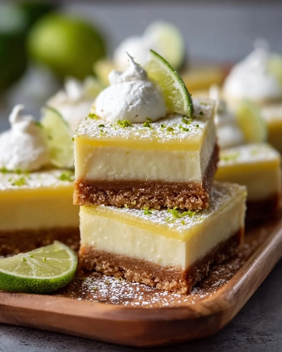 Key Lime Pie Bars