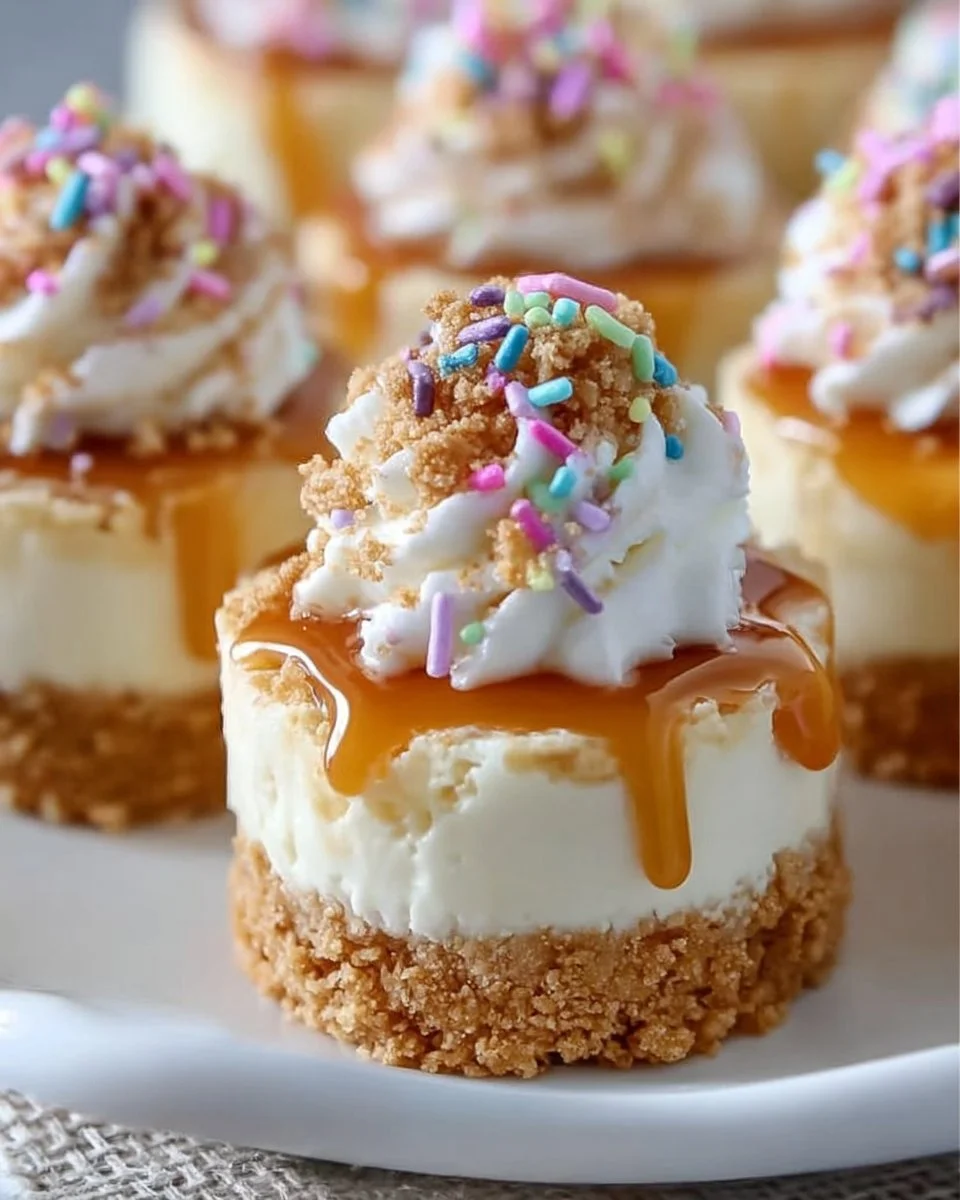 No-Bake Mini Cheesecakes