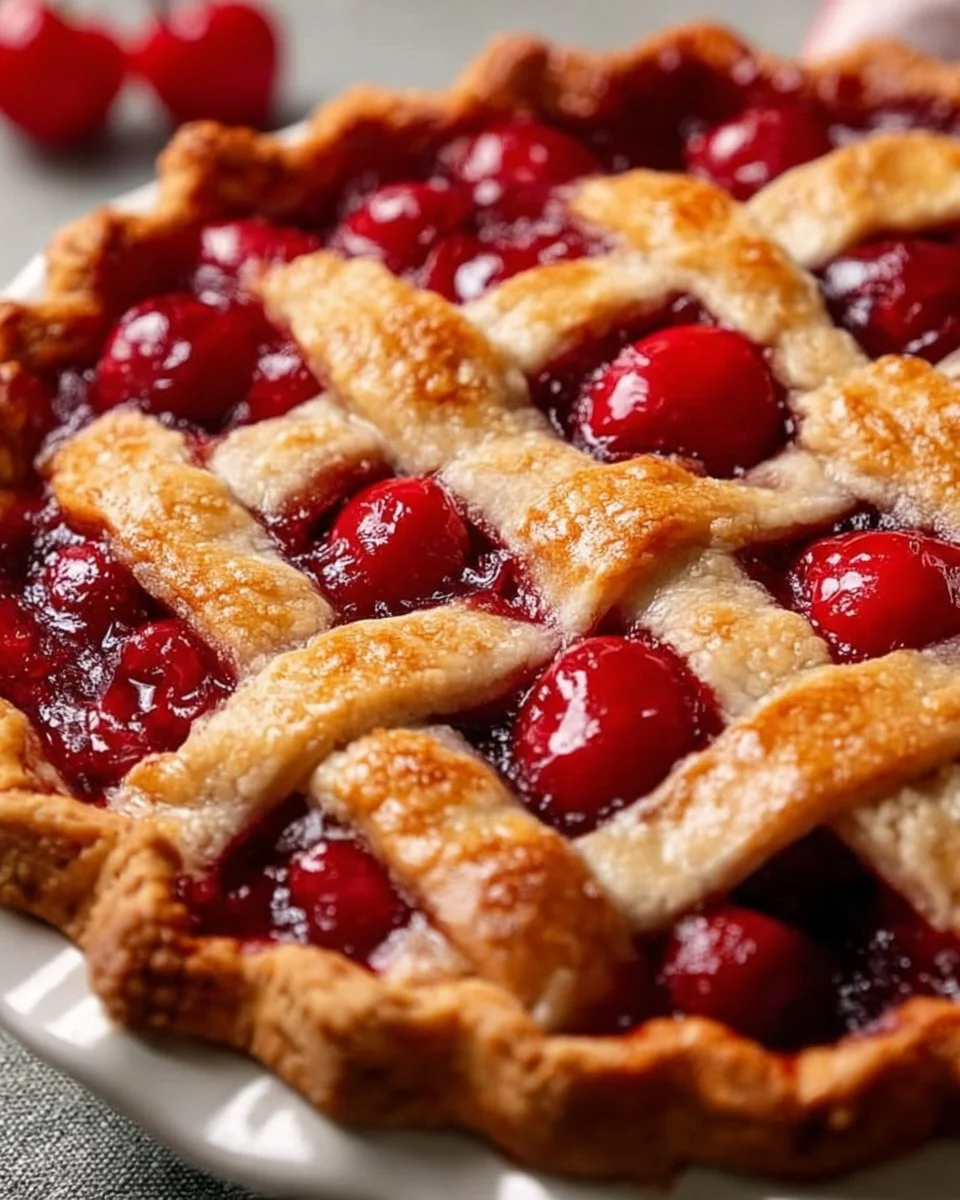 Old-Fashioned Poor Man’s Cherry Pie