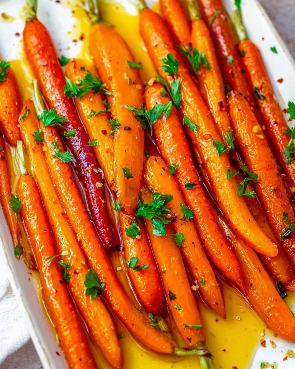 Orange Honey Glazed Carrots
