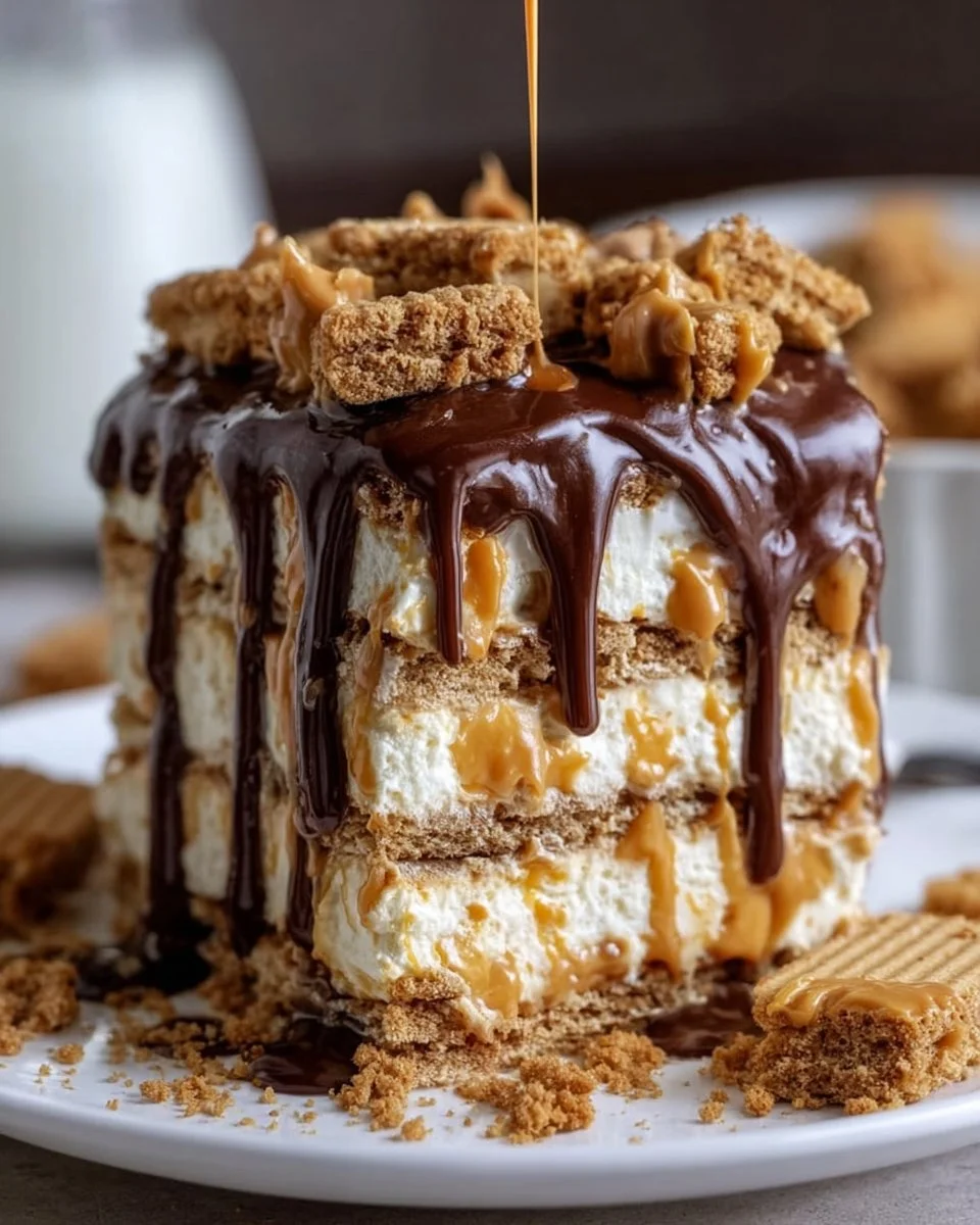 Peanut Butter Icebox Cake