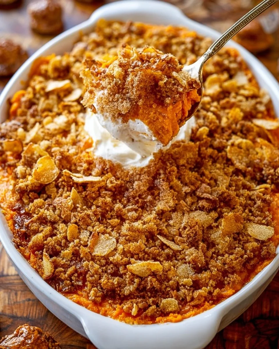 Savory Sweet Potato Casserole