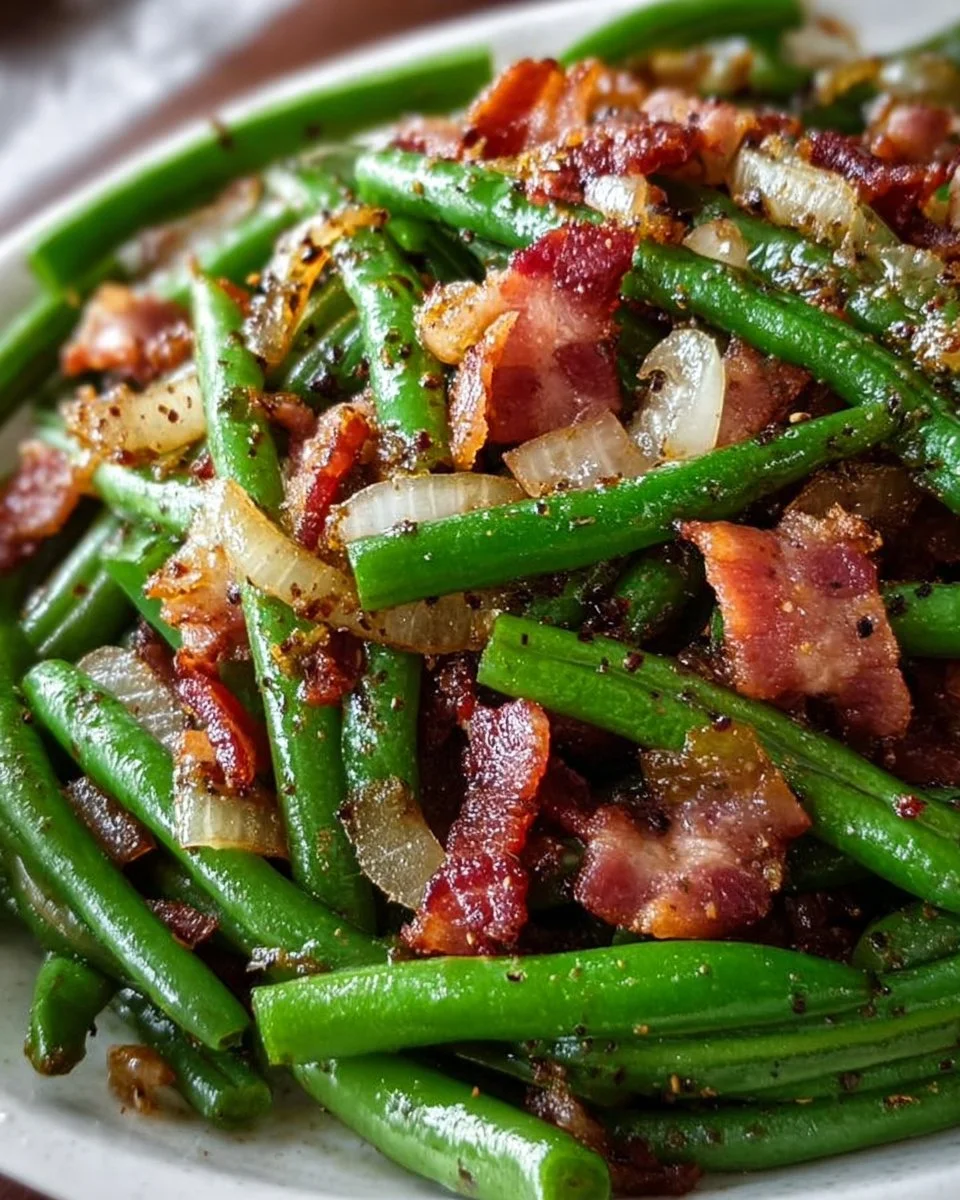 Southern Bacon and Green Beans