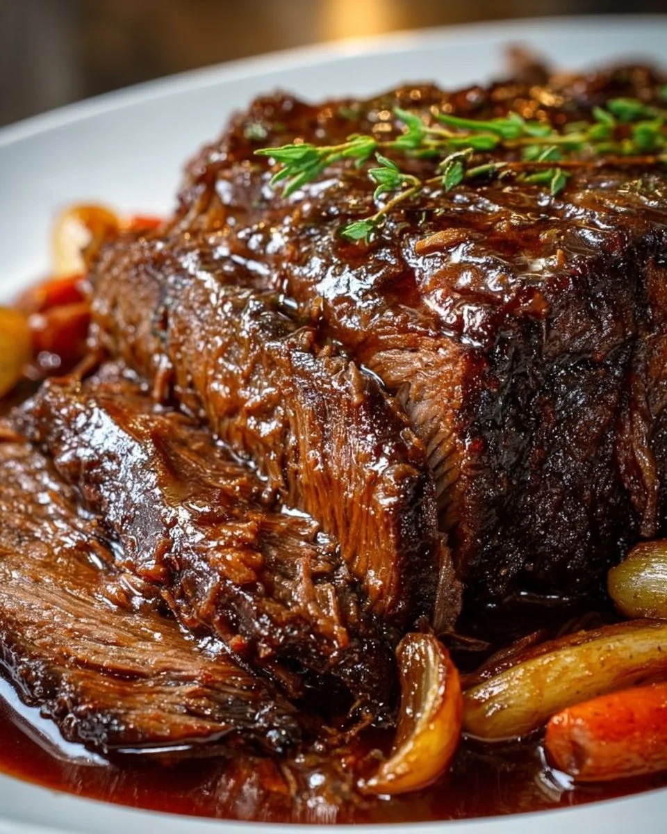 Tender Braised Beef Brisket