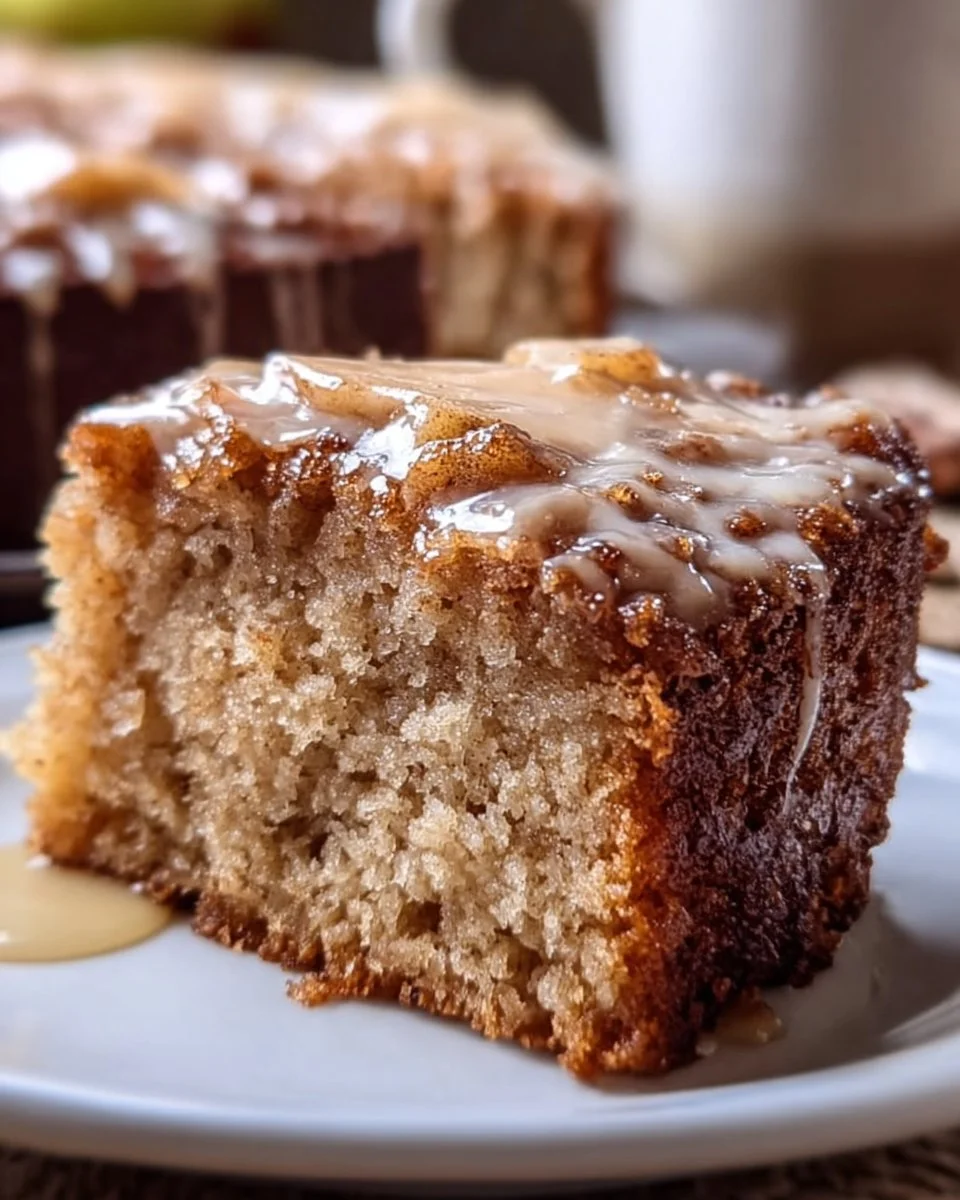 Amish Applesauce Cake