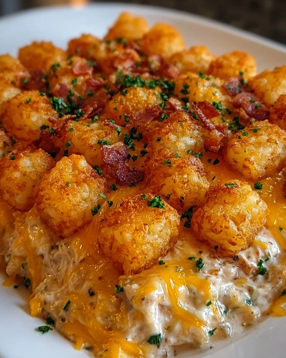 Chicken Tater Tot Casserole