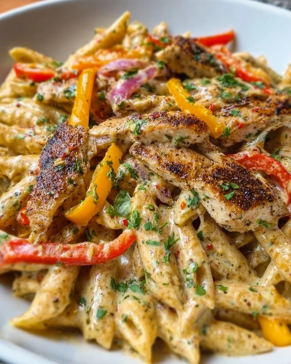 Creamy Jerk Chicken Rasta Pasta