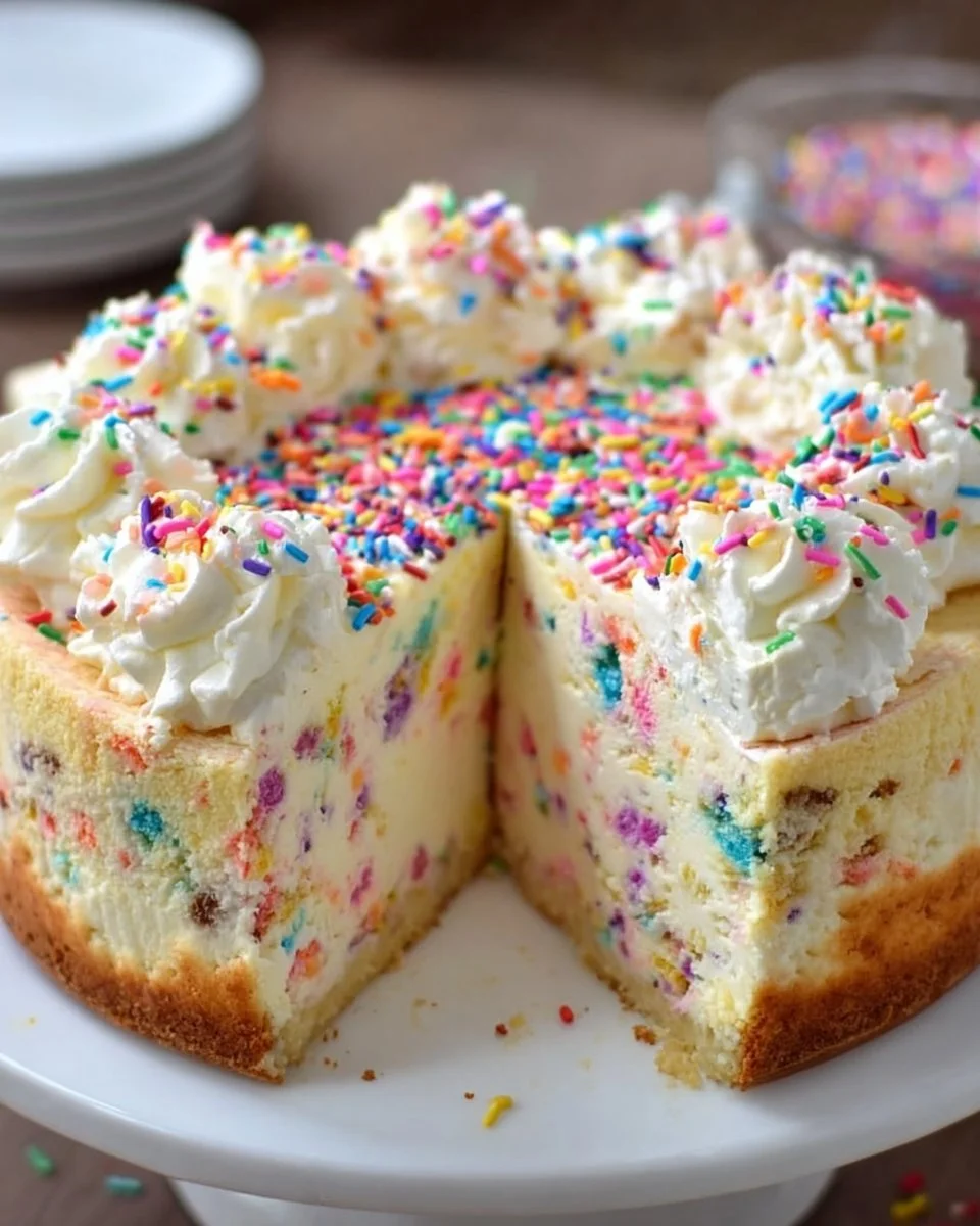 Funfetti Cheesecake Cake