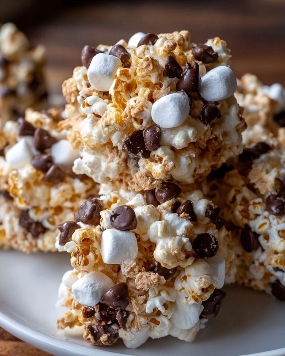 S’mores Popcorn Balls
